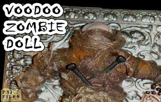 Voodoo Zombie haunted doll